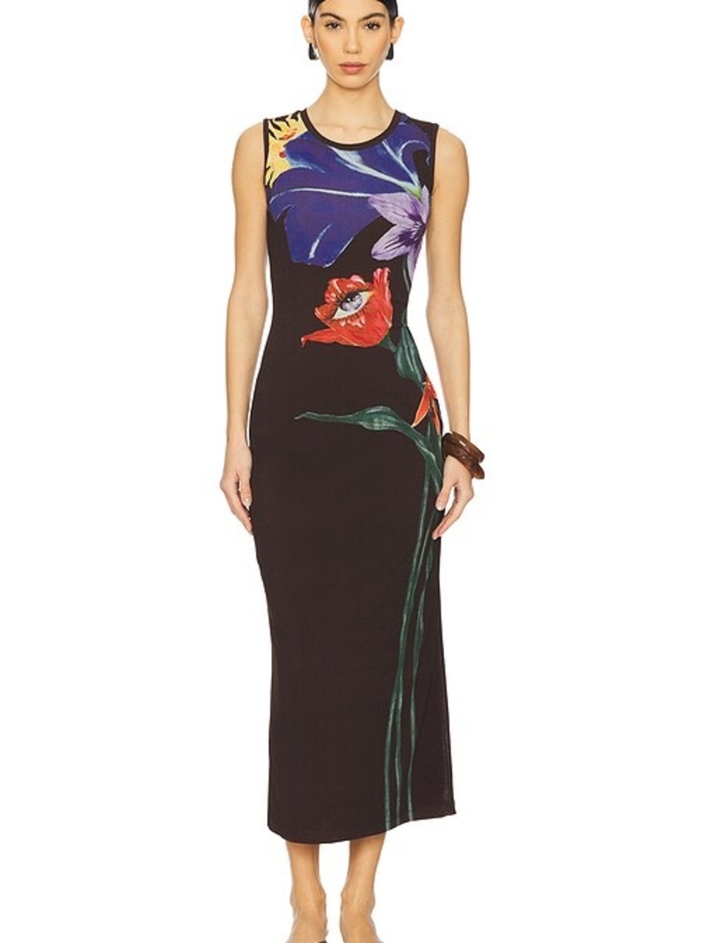 ROAME. Theodore Dress in Elysium Cocoa
